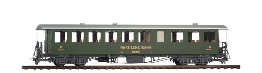 Bemo 3235145 - H0m - Personenwagen B 2245 Nostalgie-Plattformwagen, RhB, Ep. IV - VI